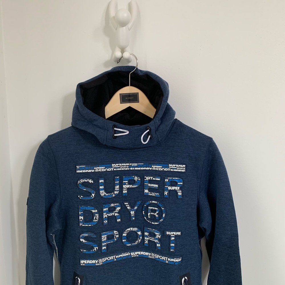 Superdry Sport Hoodie Sz S
